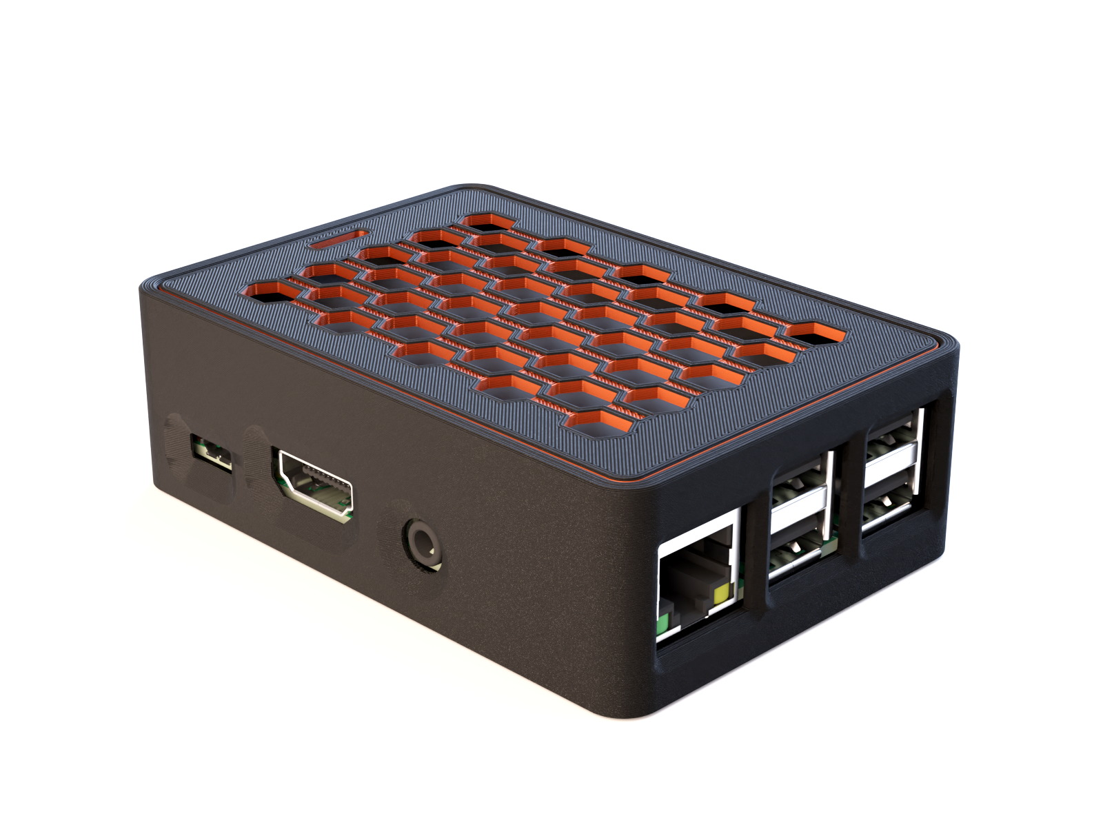 Raspberry Pi 3/4 B+ Case