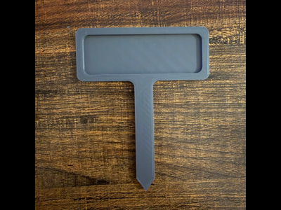 Blank Garden Marker | Custom 3D Print 3MF