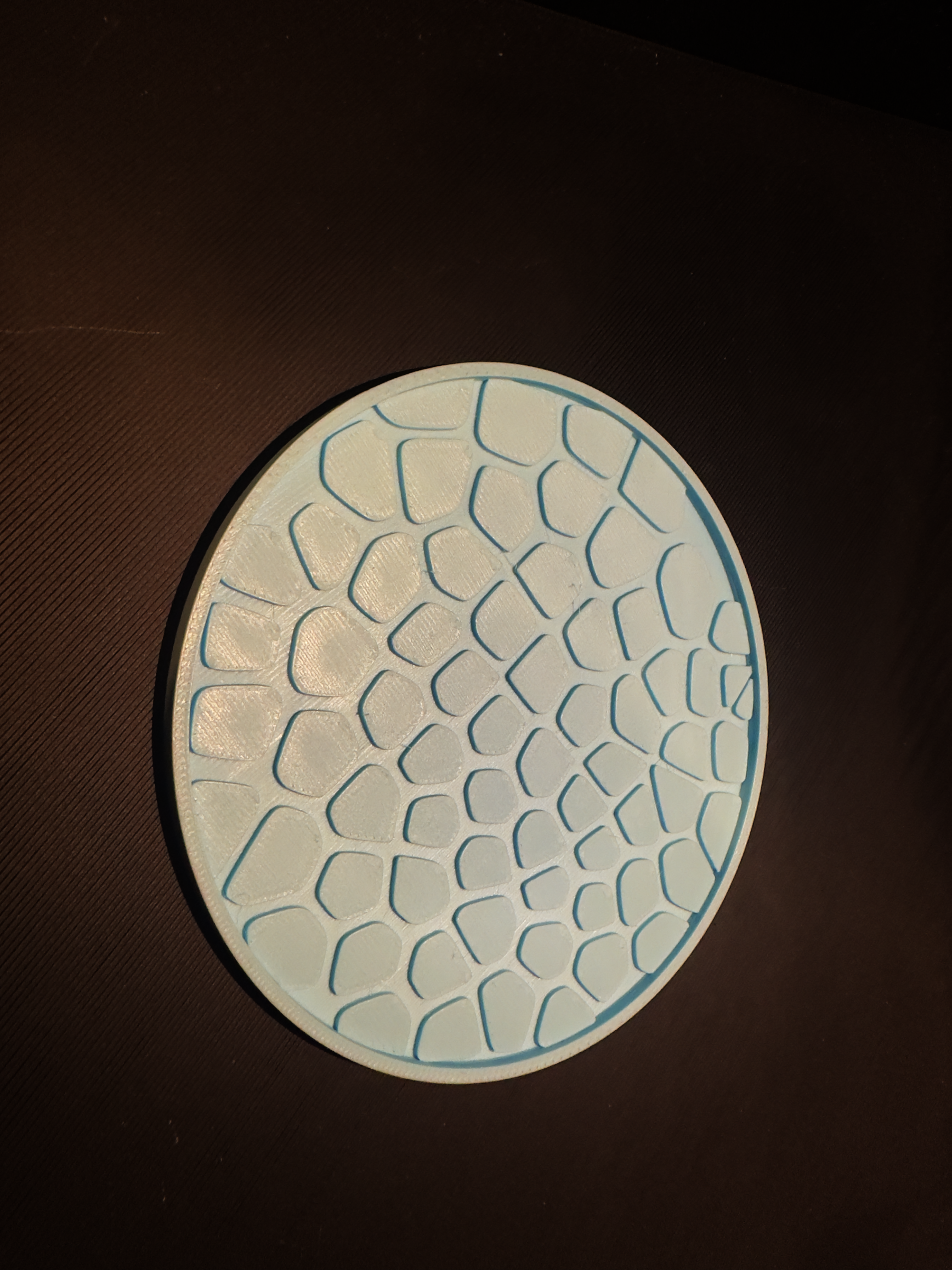 Untersetzer mit Voronoi Struktur