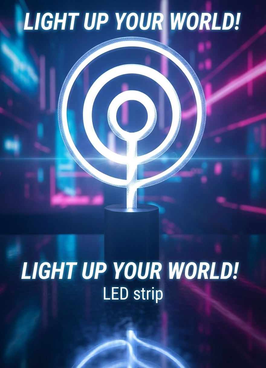 Lampada Concentrica per striscia led