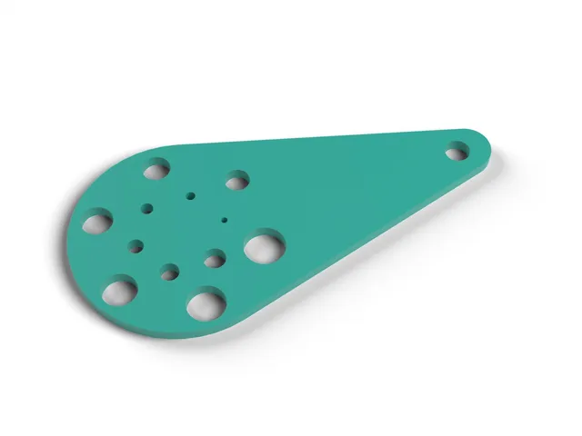 Herb Stripper - 12 Holes for Thyme, Rosemary, Kale and Coriander, Prints in 32 Minutes (OpenSCAD)