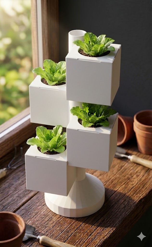 multi-tiered mini farm