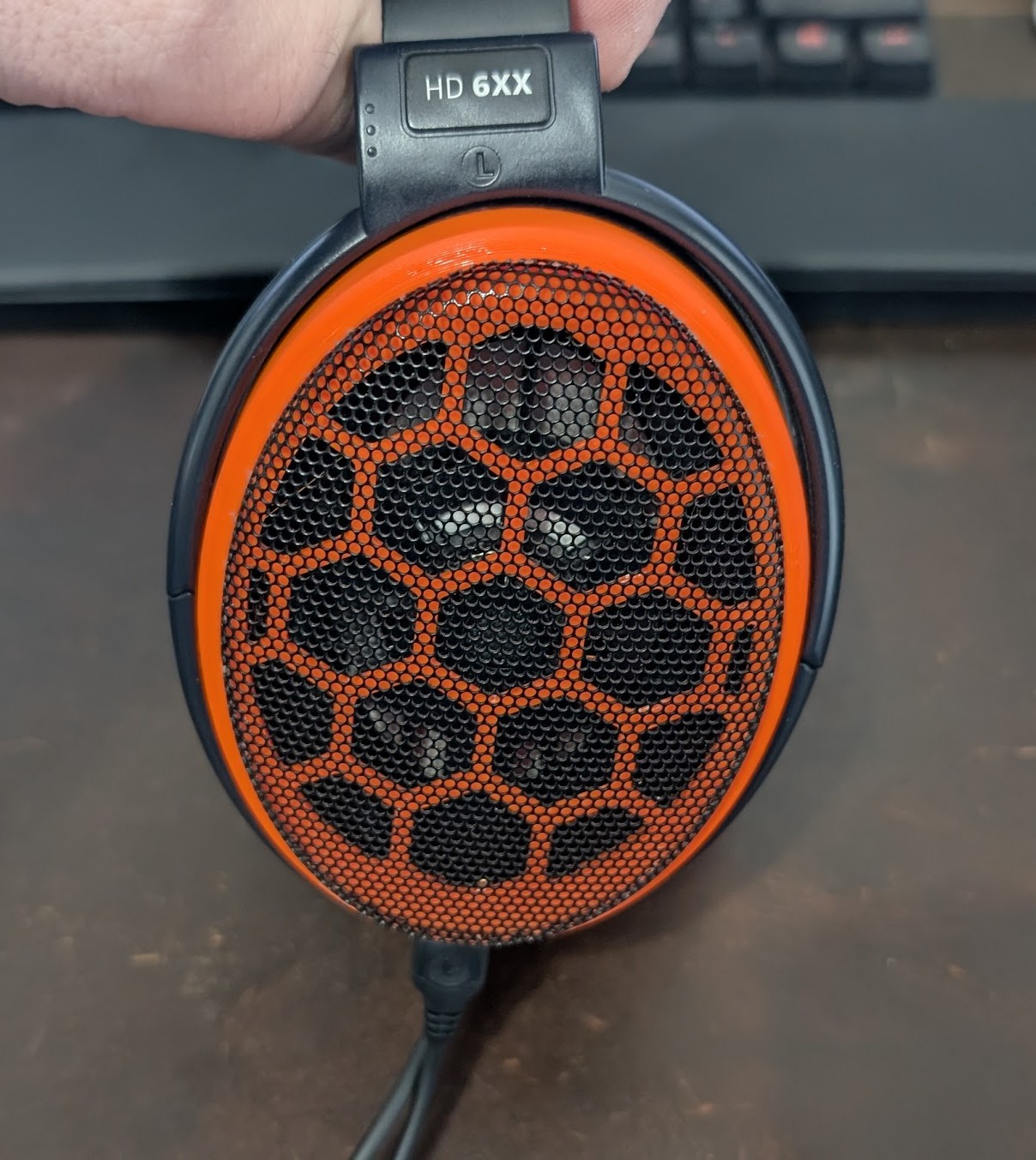 SENNHEISER 6X0 CUP RING MOD (Honeycomb)