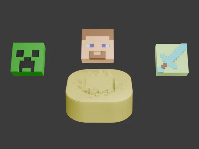 Minecraft Corsair Titan AIO Pump Cap with Secret Compartment