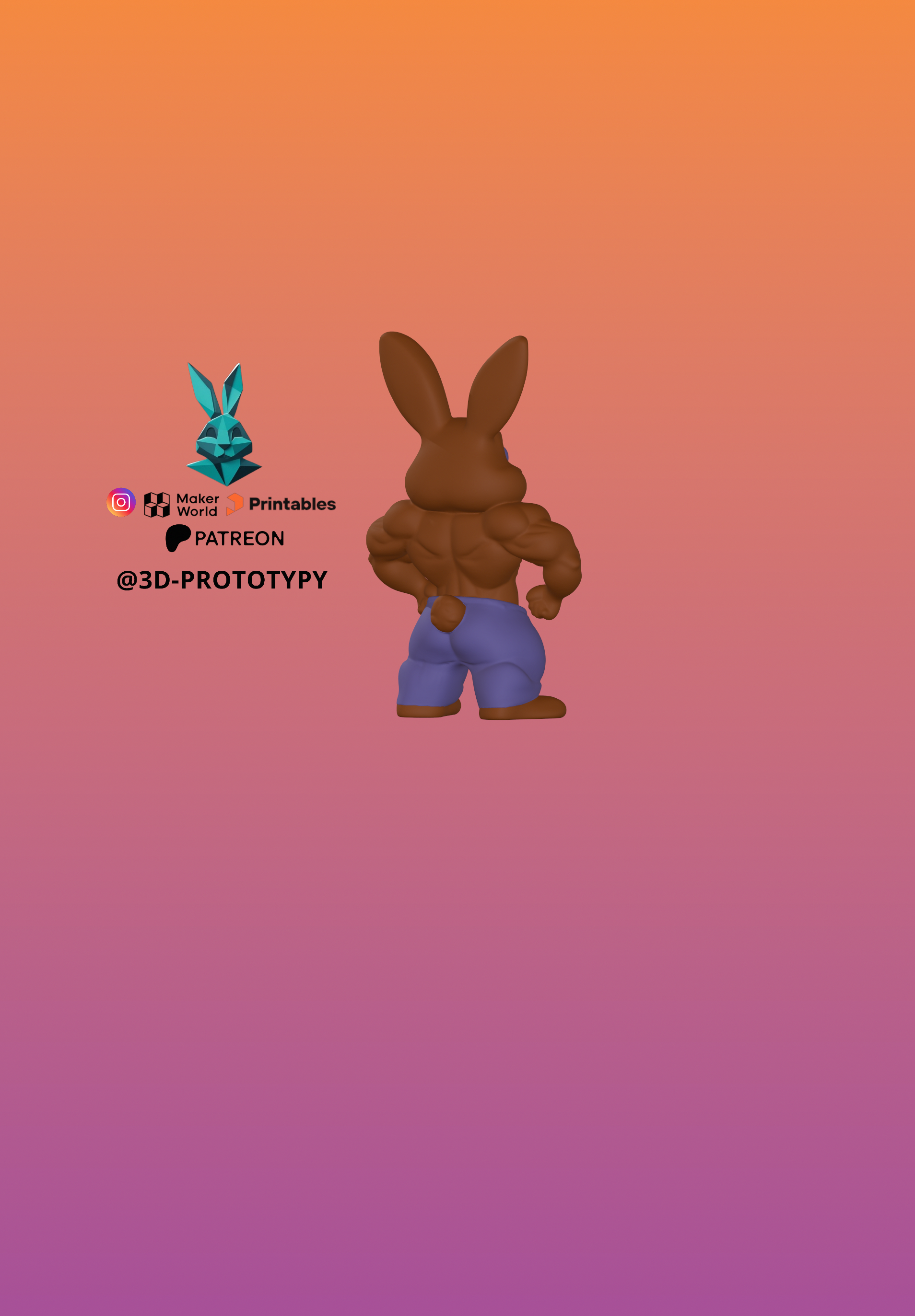 Bodybuilder Bunny