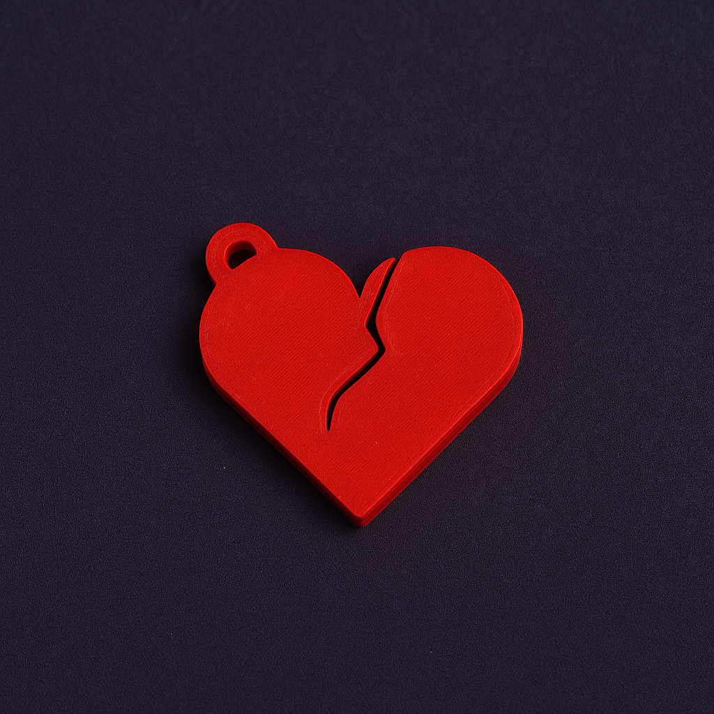 Broken Heart Keychain — miniatura 2