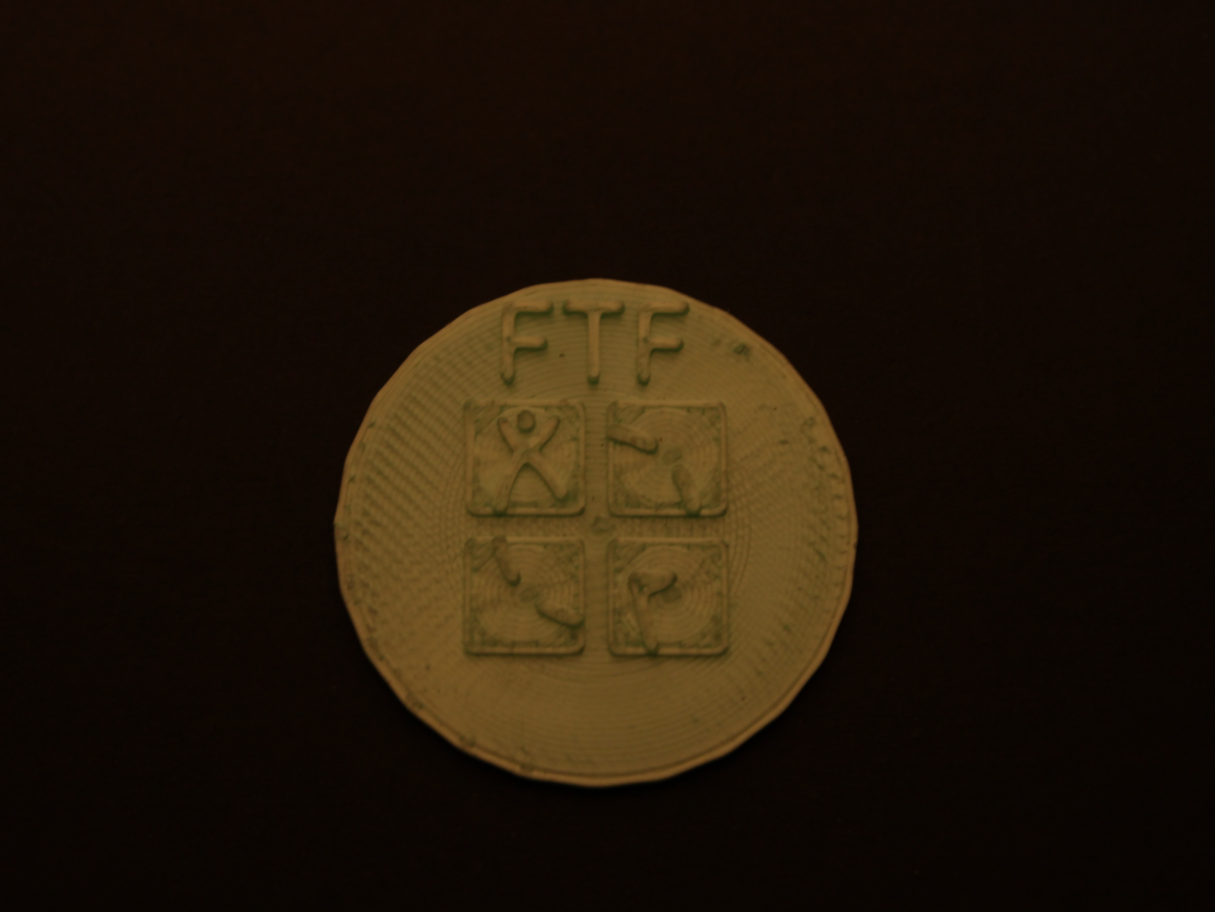 Geocaching FTF coin