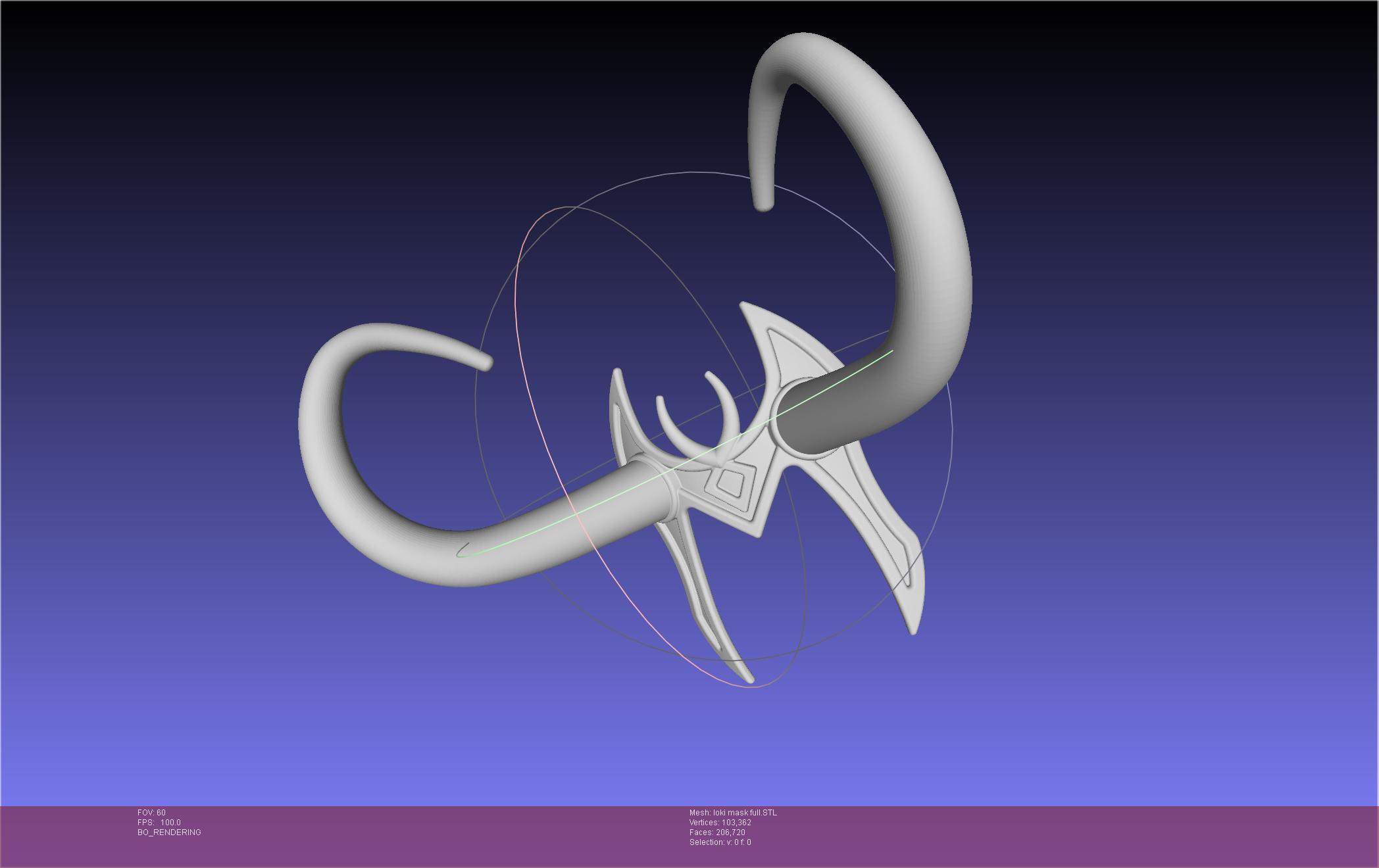 Marvel Lady Loki Mask Printable Assembly
