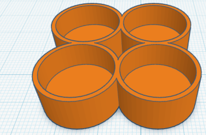 gamelle quadruple ( X4 )