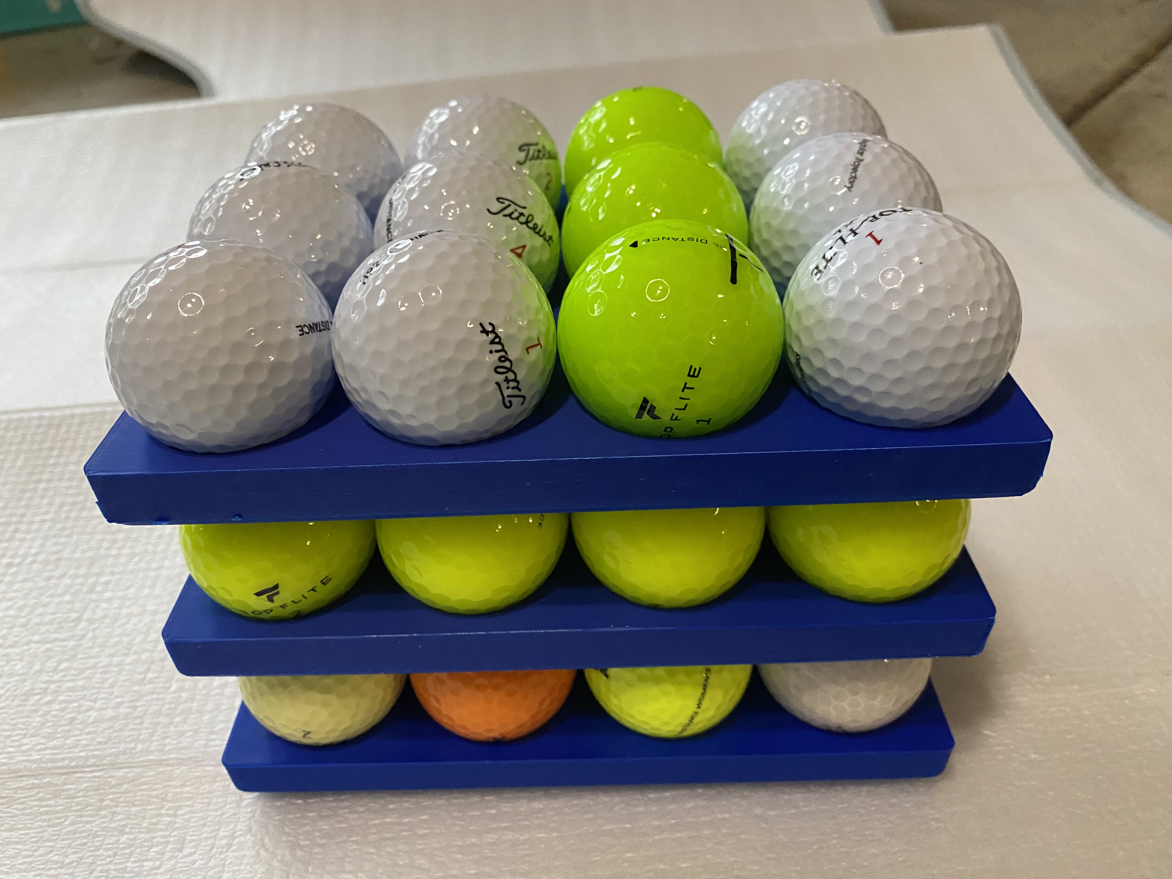 Golf Ball Trays, Stackable