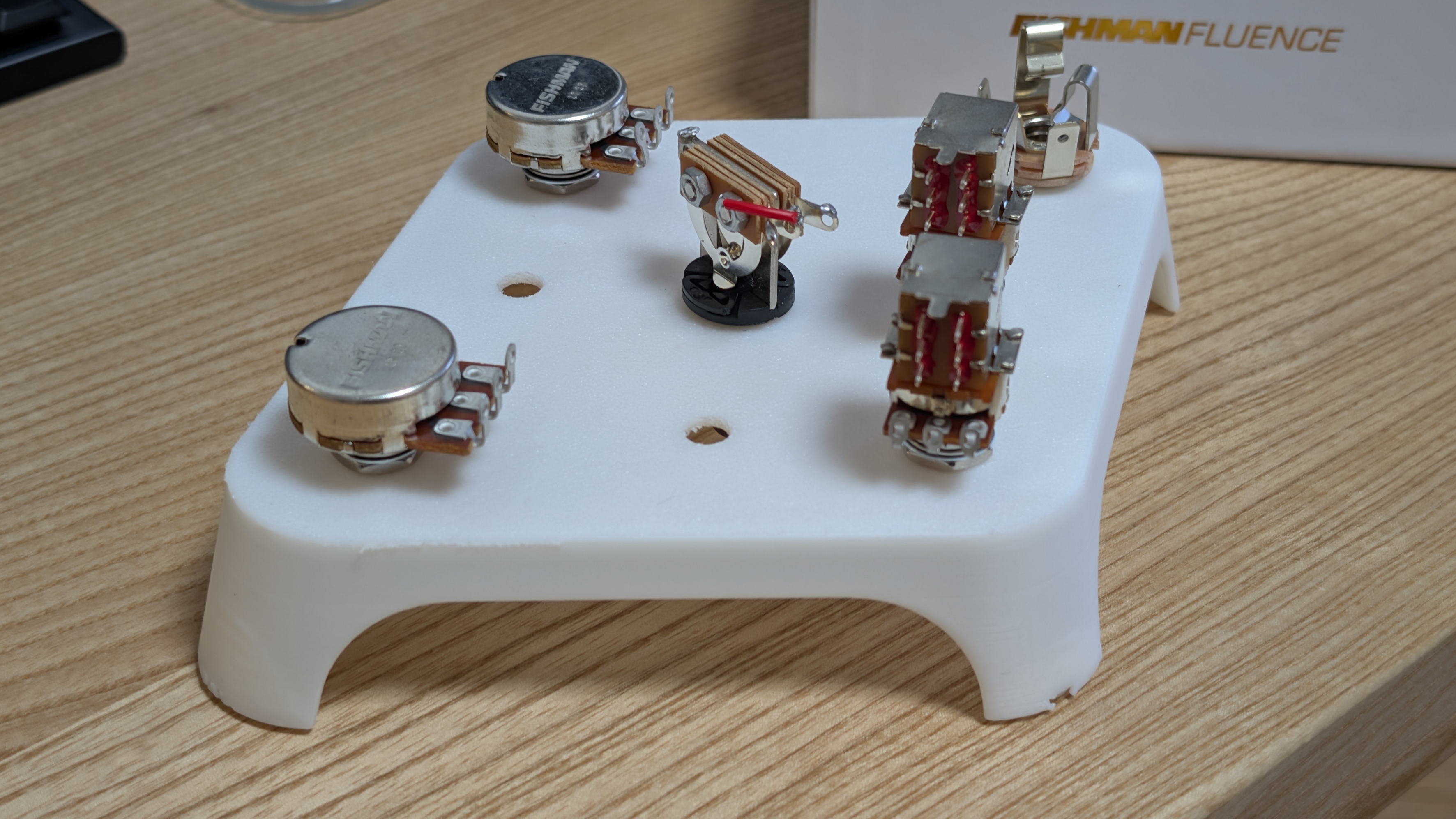 Guitar Wiring/Soldering Jig
