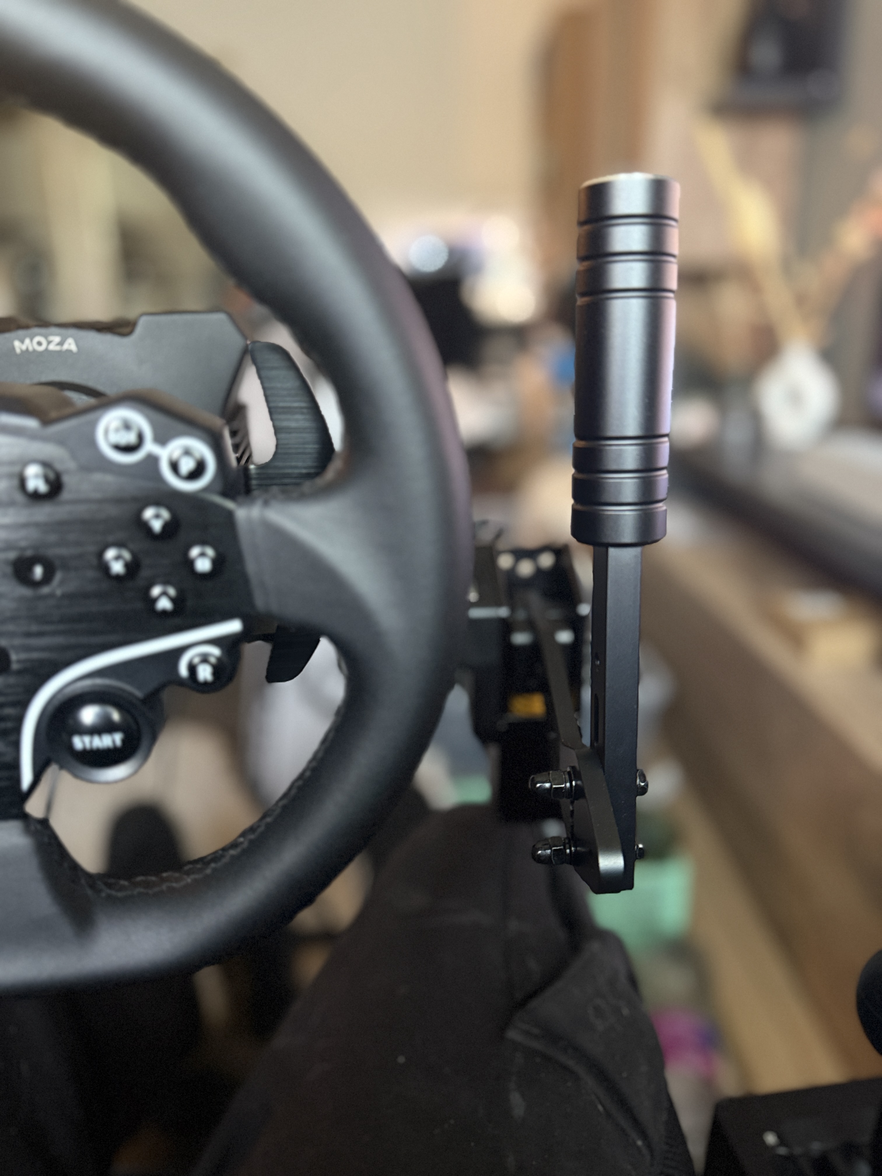 Playseat Challenge x MOZA HBP E-Brake Bracket