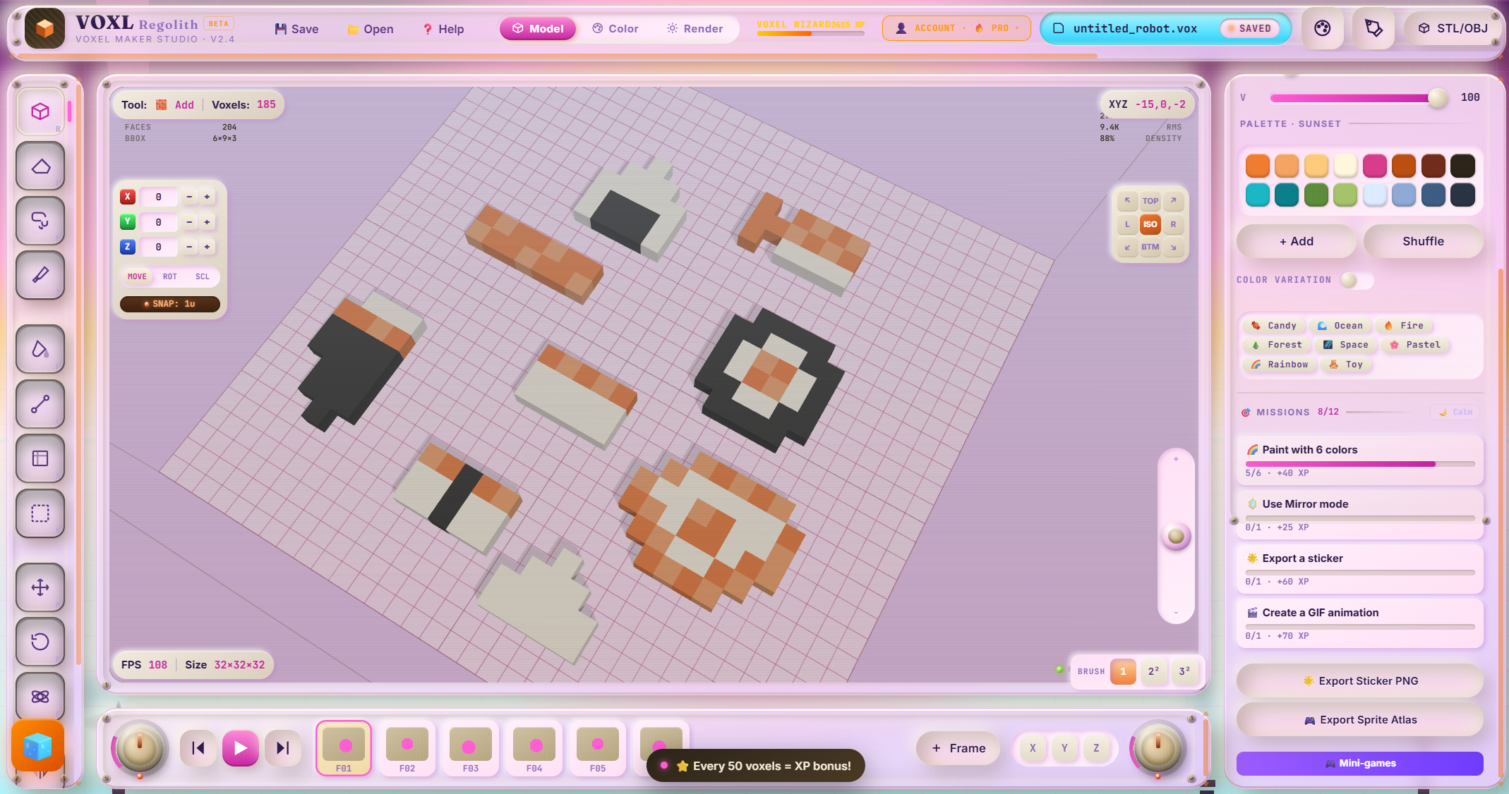 Tiny Sushi Set! Software and Model — thumbnail 4