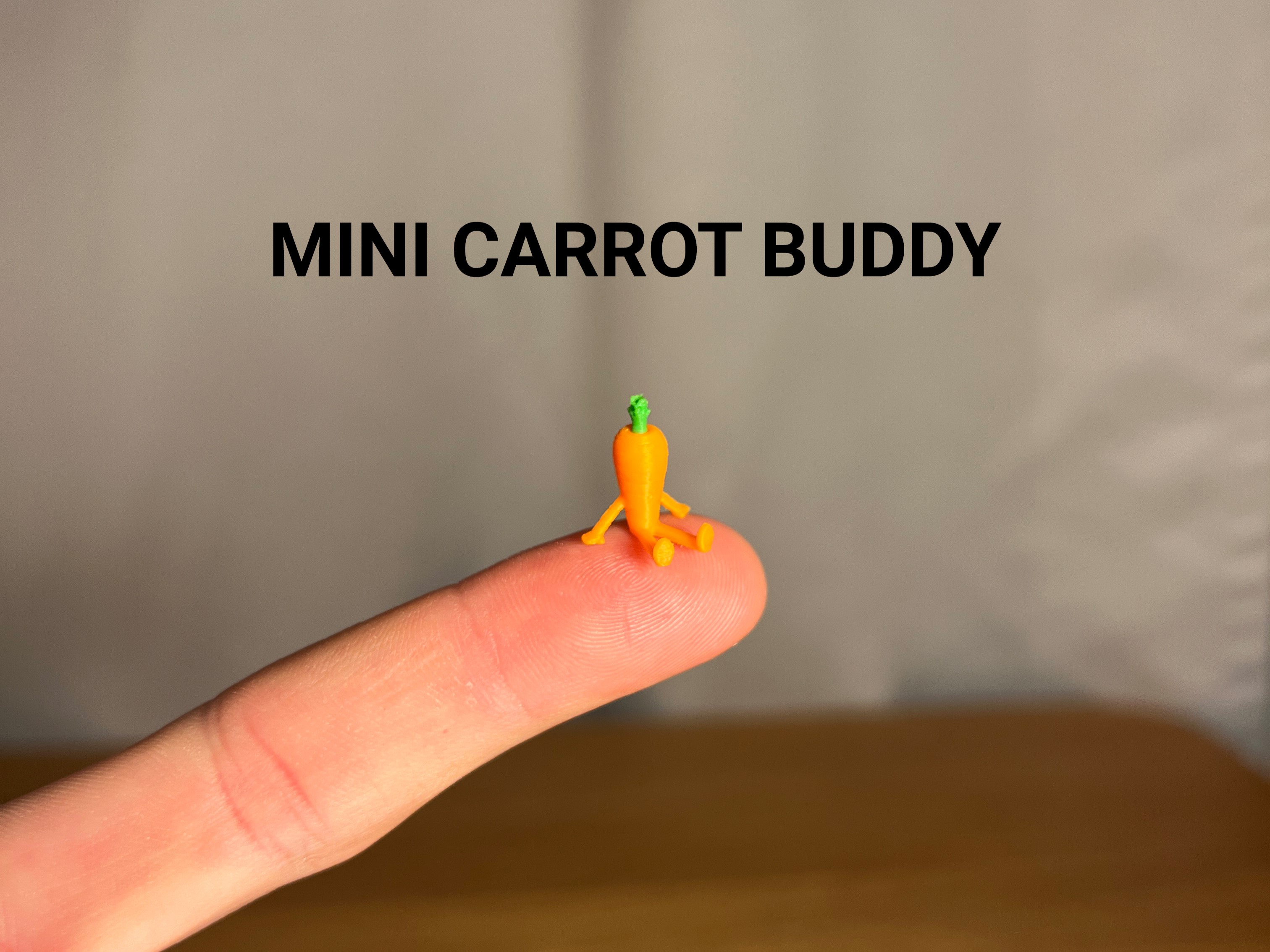Mini Carrot Buddy