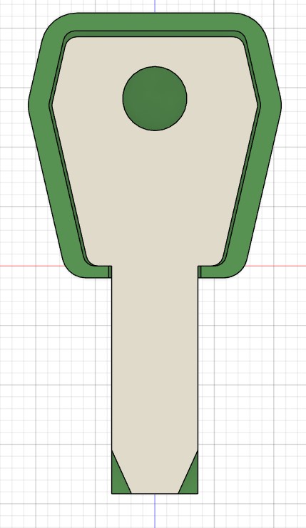 Keycap / Keysock for Mechanical Lock Add-On for Original Prusa Enclosure — thumbnail 2