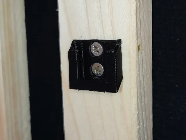 Hot shoe wall mount for camera accessories and adapters