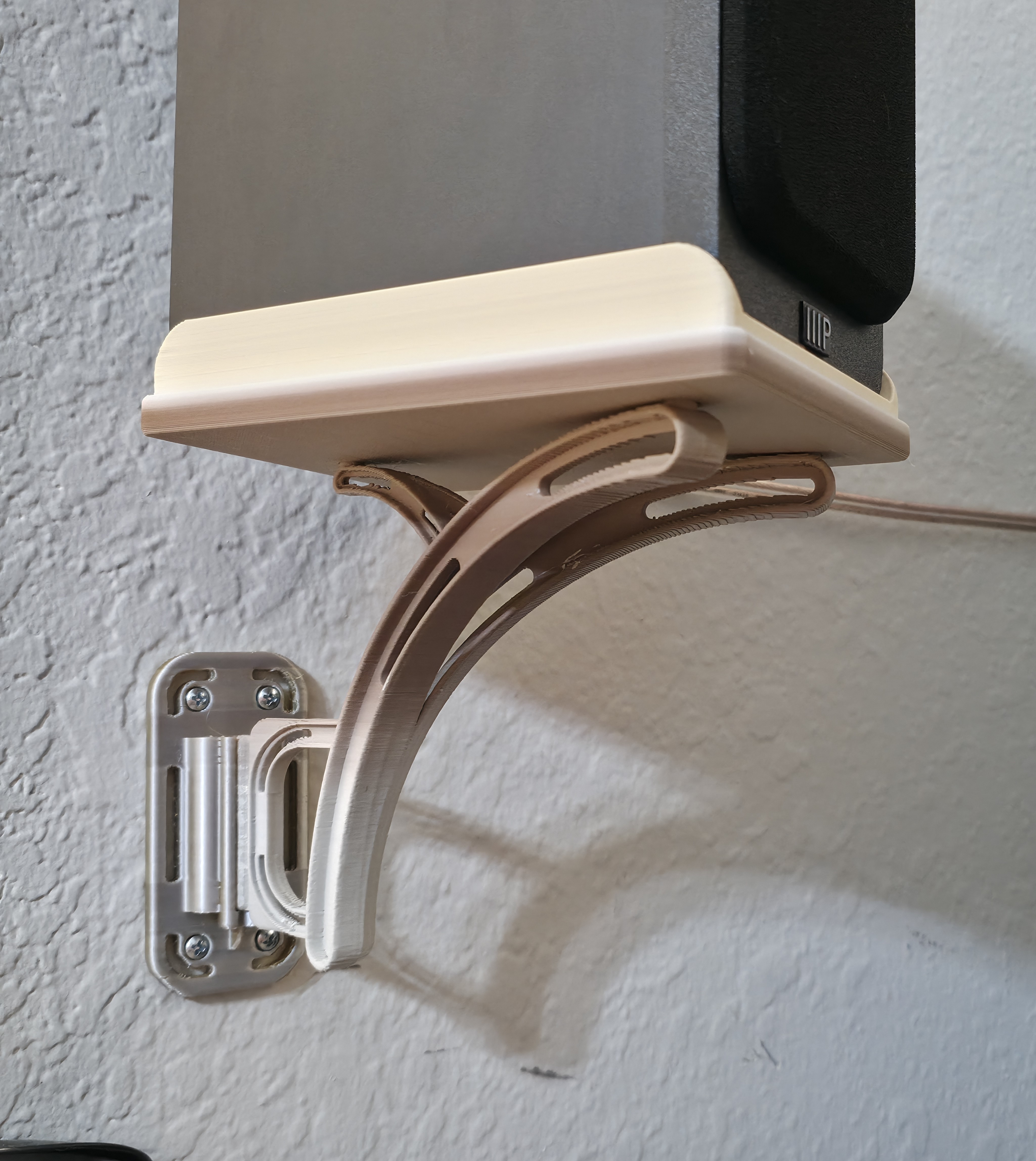 Industrial/Art Deco-Style Satellite Speaker Wall Mount