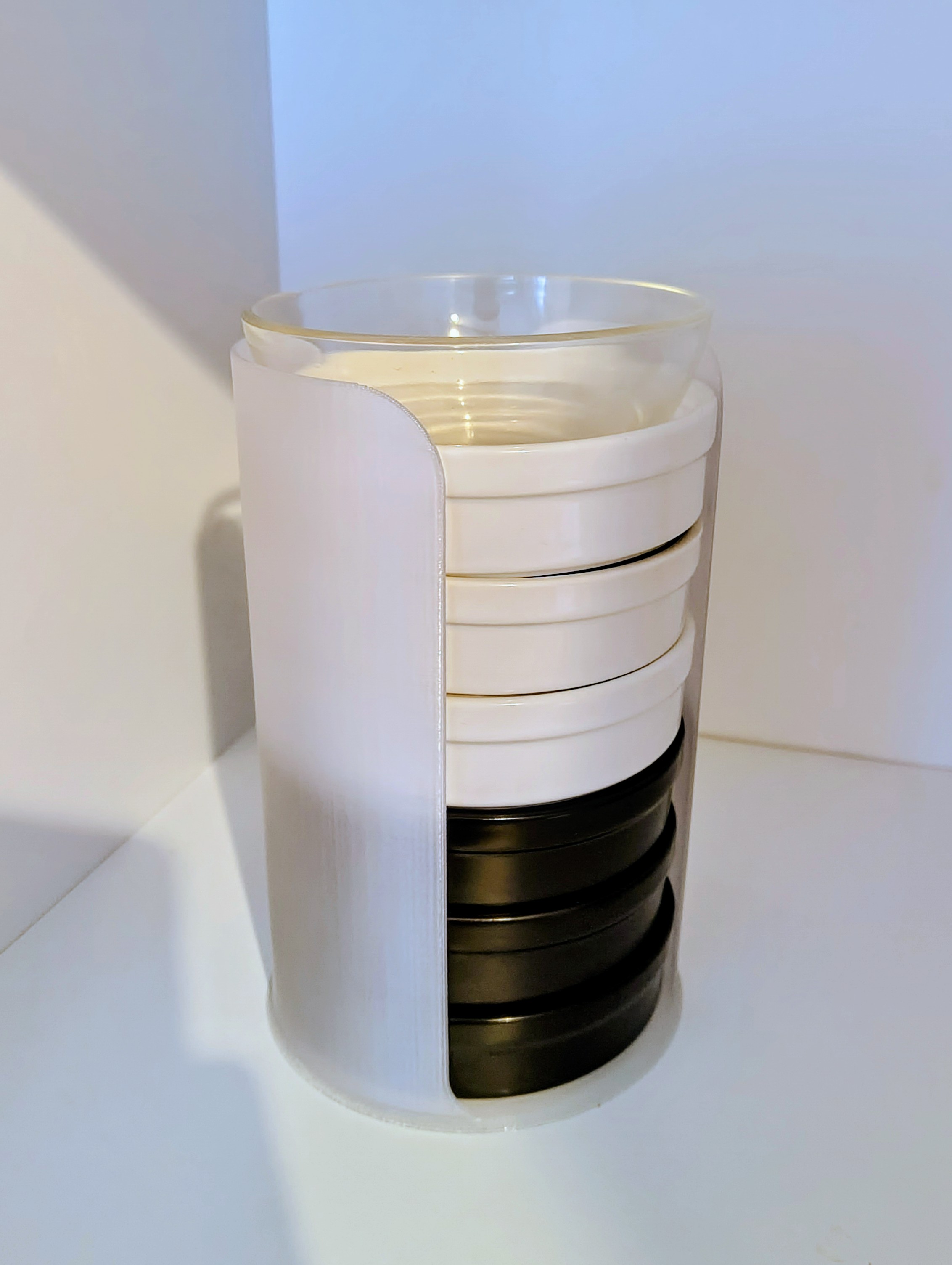 Ramekin Stackin (parametric) cup holder