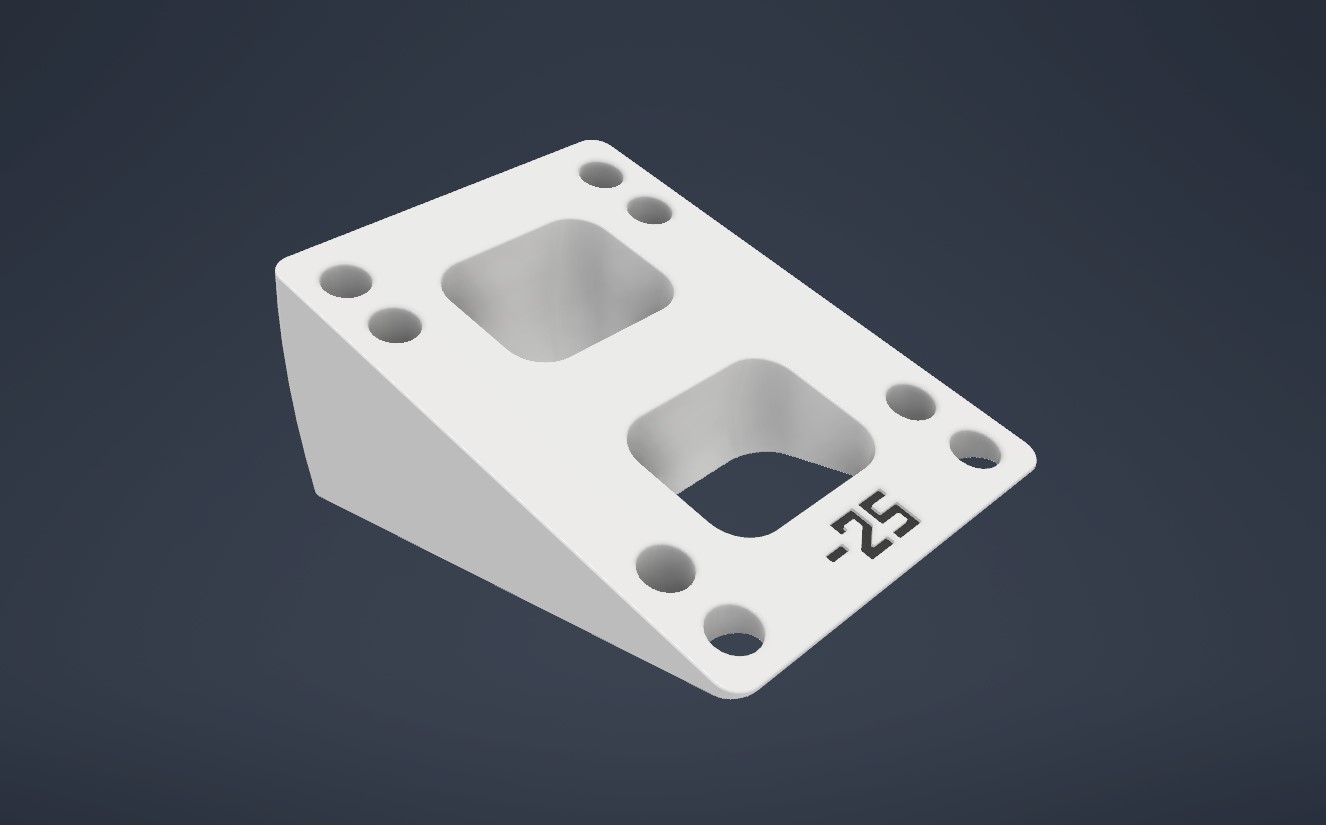 Longboard Truck Risers Rojas Hybrids