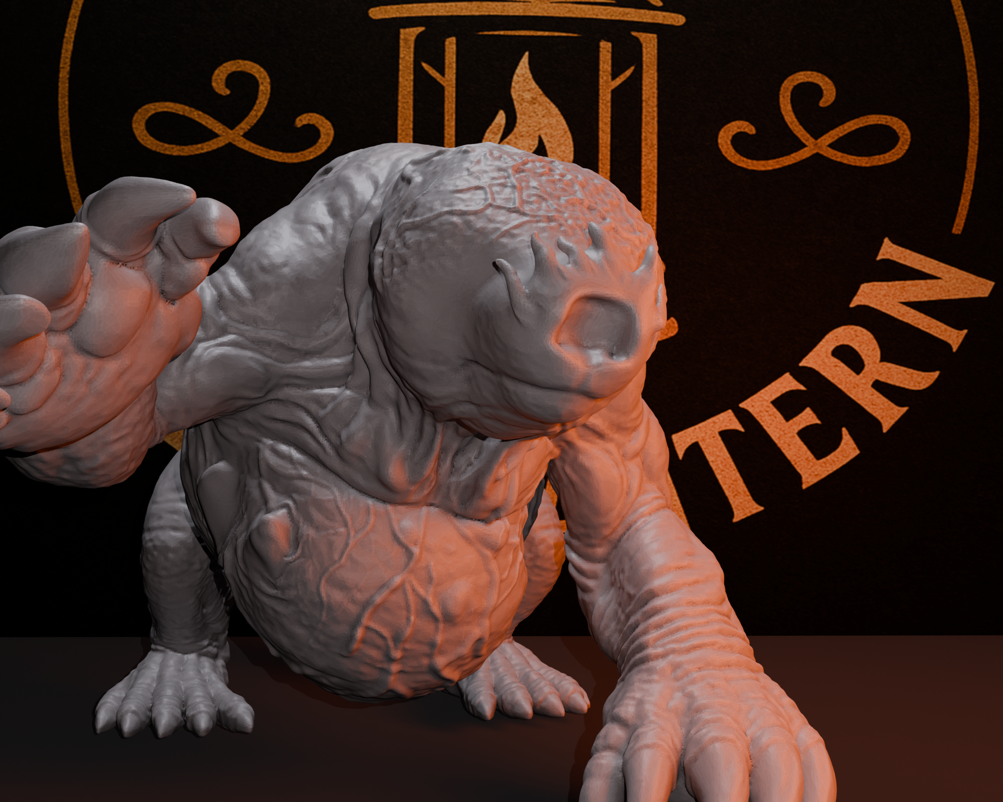 Molekin Matriarch TTRPG - Brass Lantern Minis