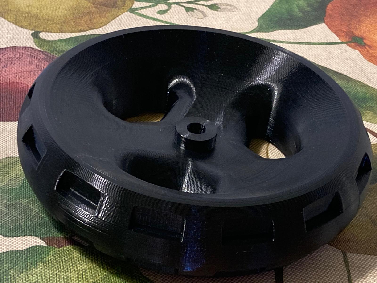 Wheel for ping-pong table