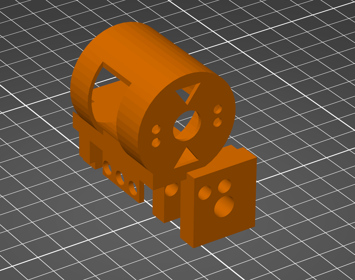 DC Brushed Motor 555 sized holder