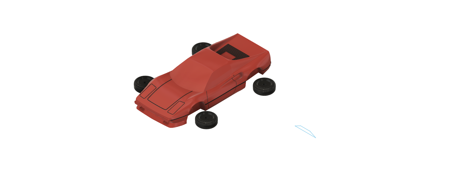 Ferrari 308 3D model