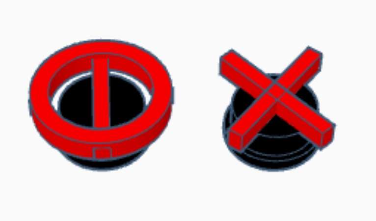 Tic Tac Toe Crocs Anstecker – Spiel Clip für Crocs