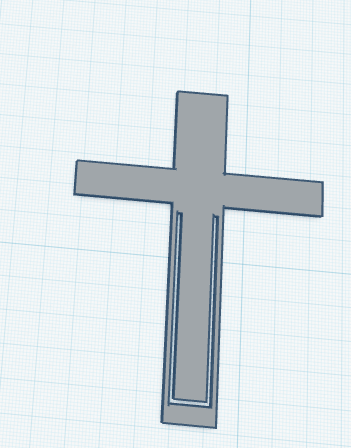 cross bookmark