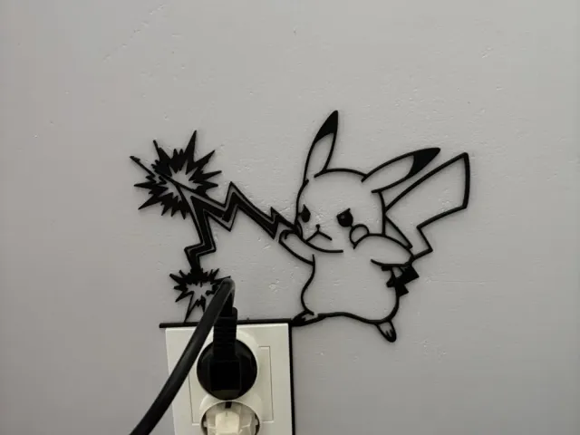Pikachu Lightning Outlet Frame AMS & Single-Color