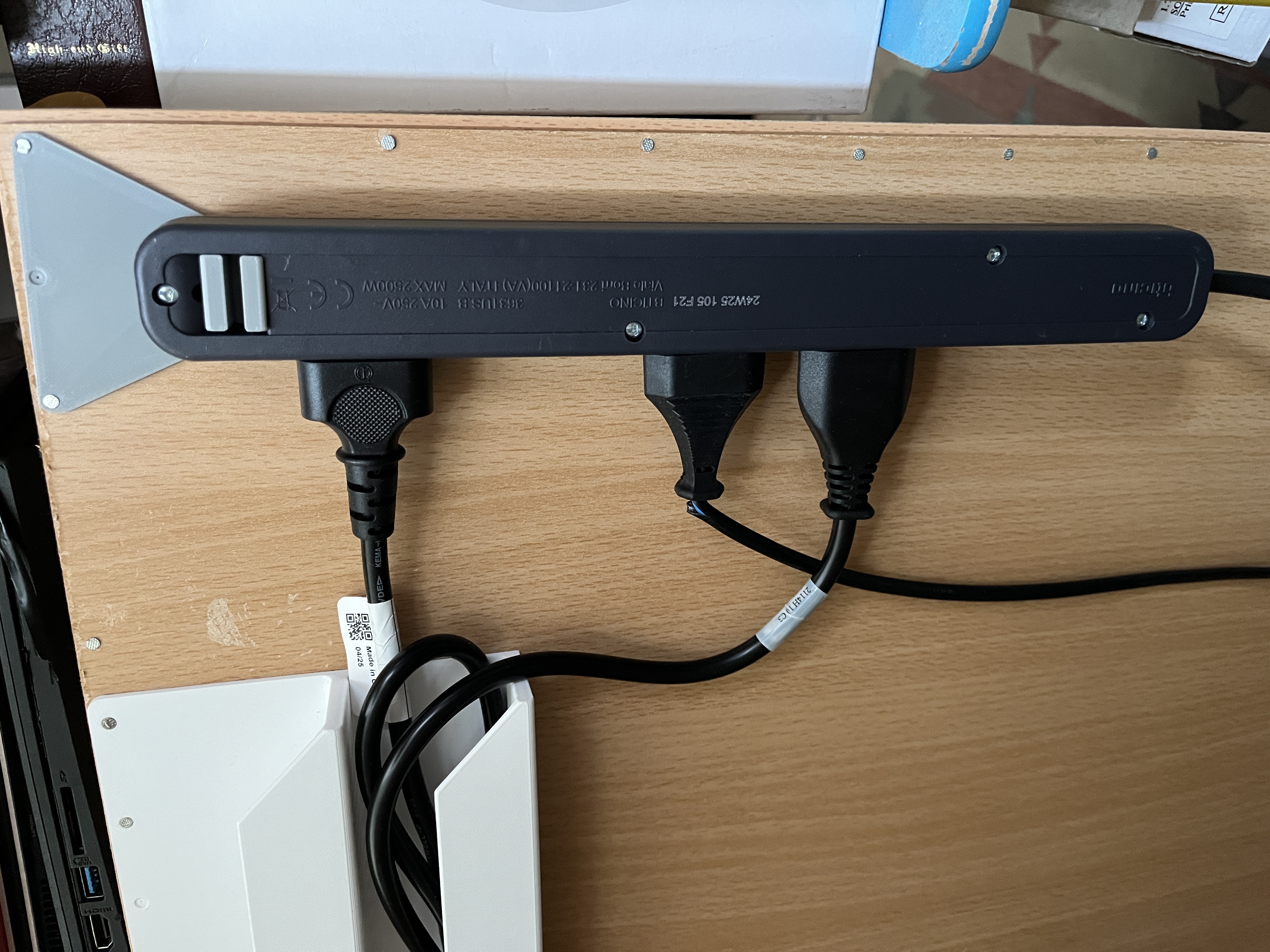 Holder for Bticino Extension Cord