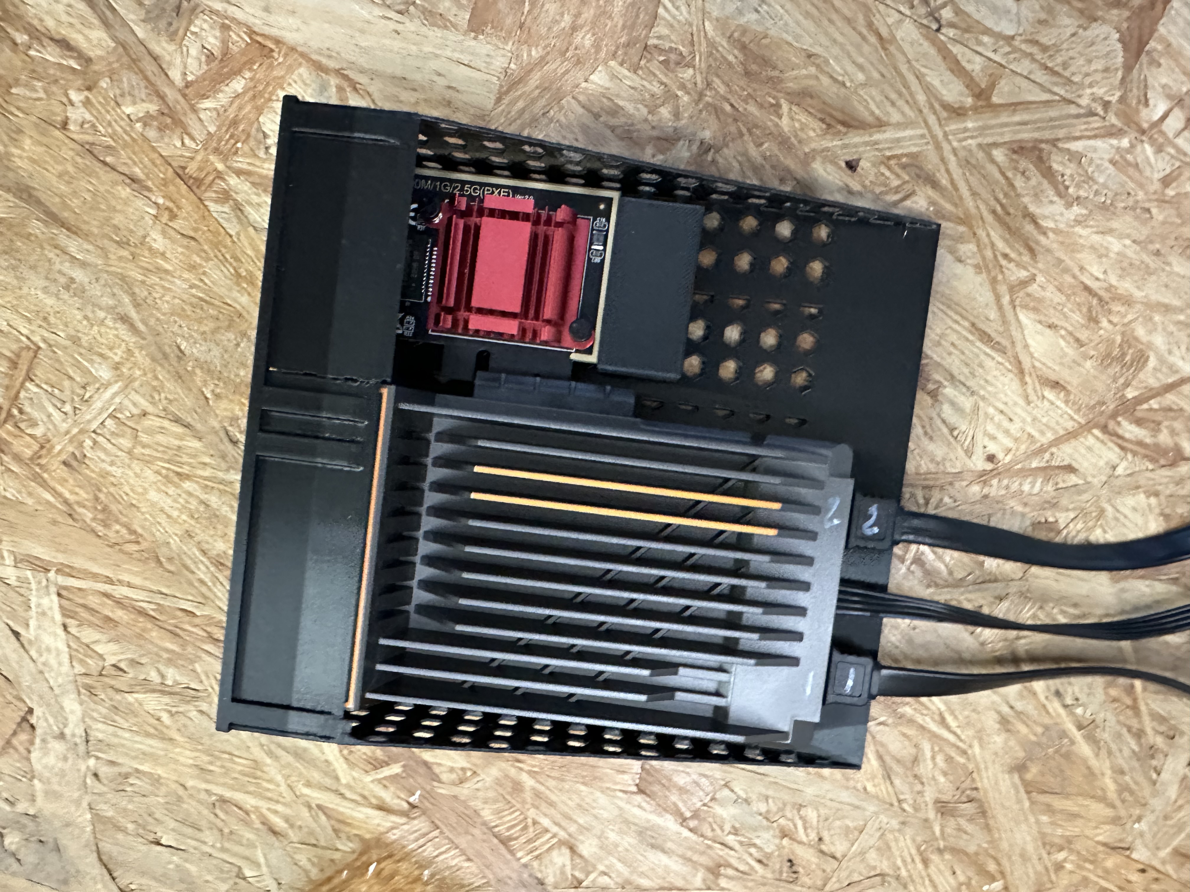 1U 2 Blocs trays for ZimaBoard and Network Card