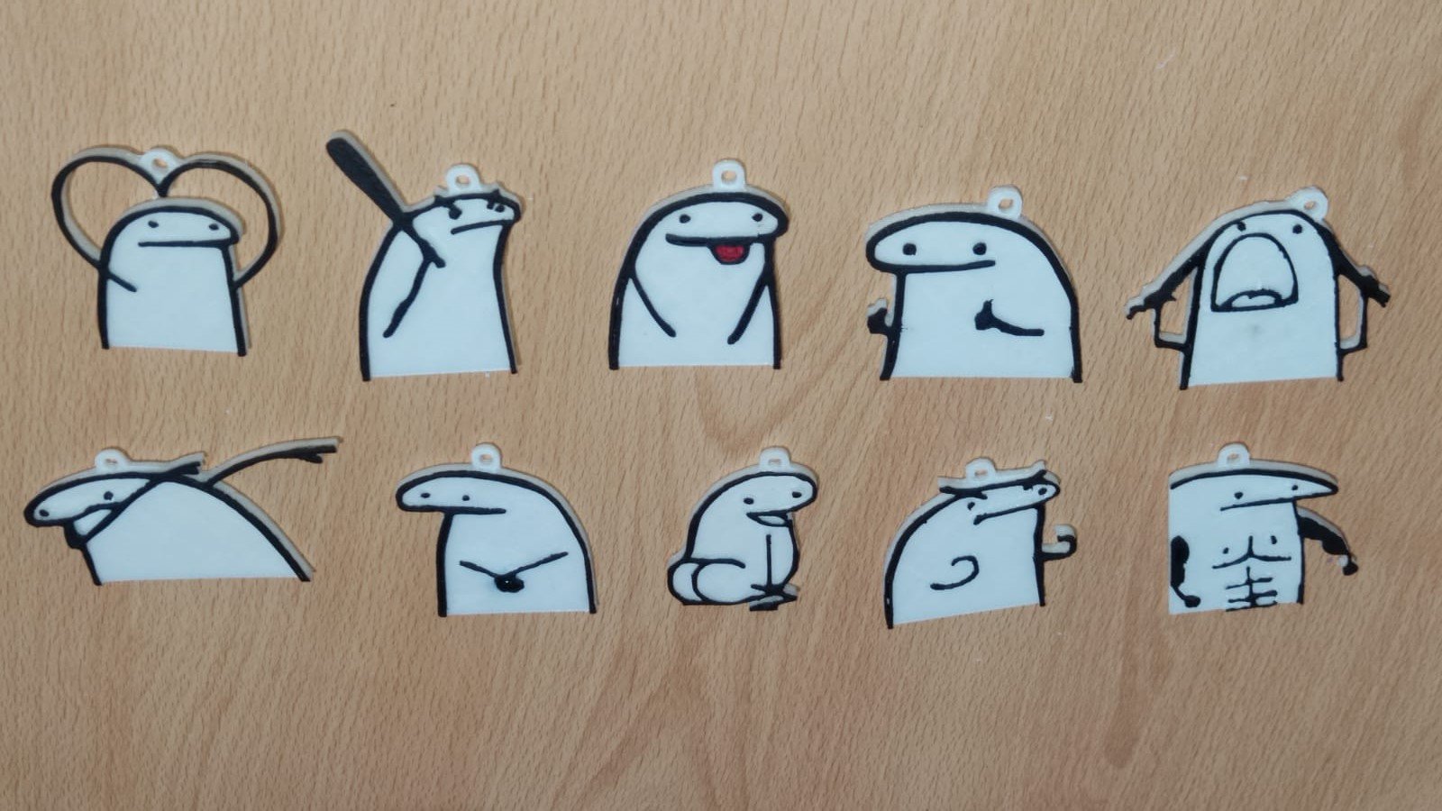 llaveros de Flork
