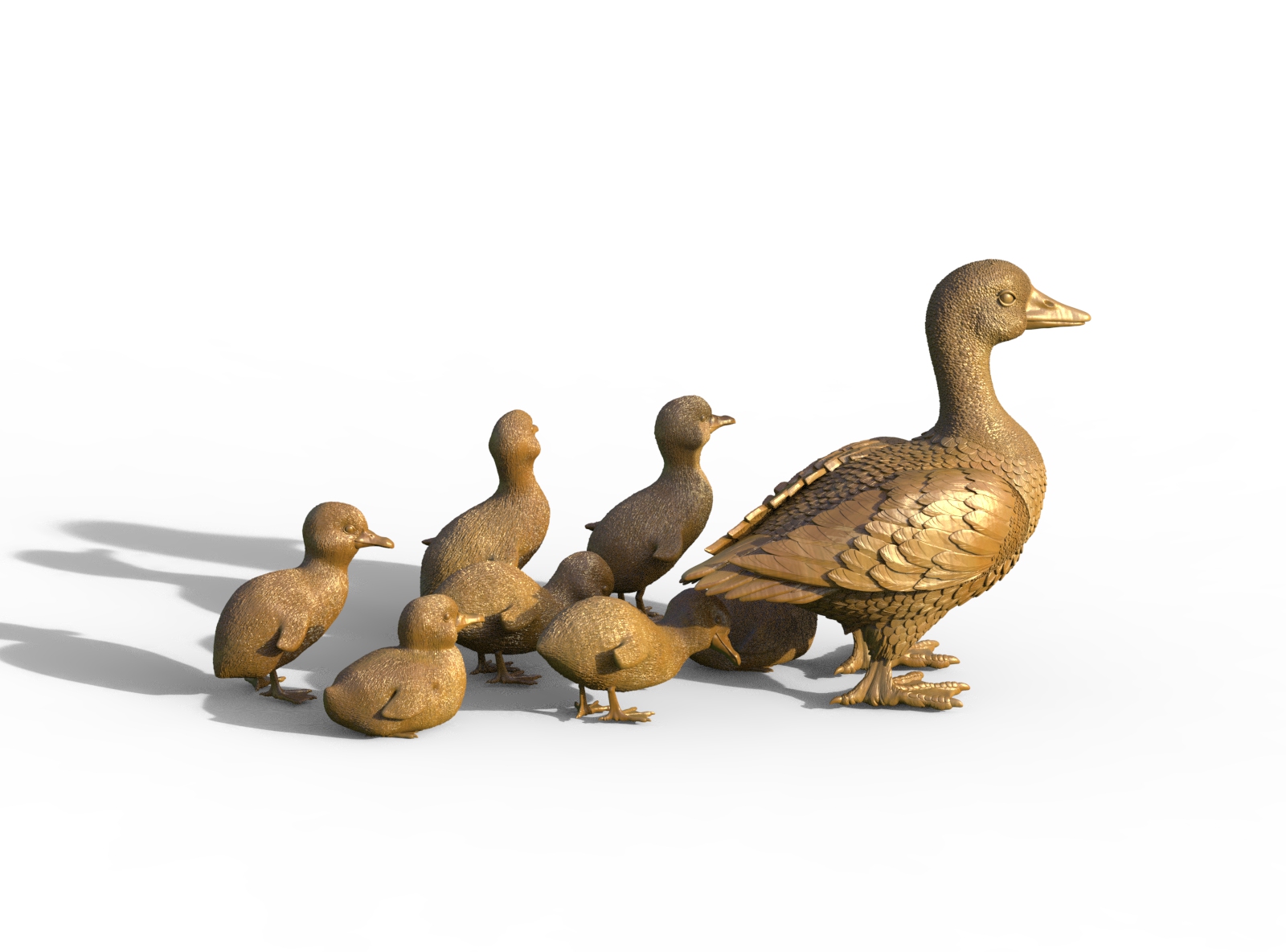 duck and ducklings
