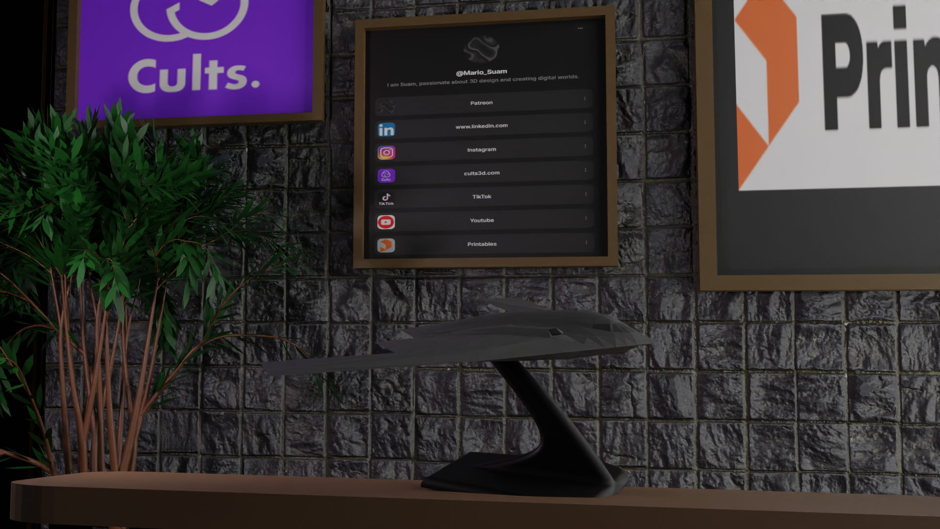 B-2 Spirit – 3D Printed Stealth Bomber Model — thumbnail 2