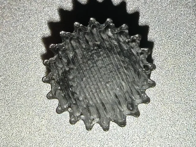 Easily printable GT2 pulley