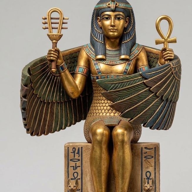 Nephthys, Goddess of Mourning, Night, Protection, the Dead by Kamikaze ...