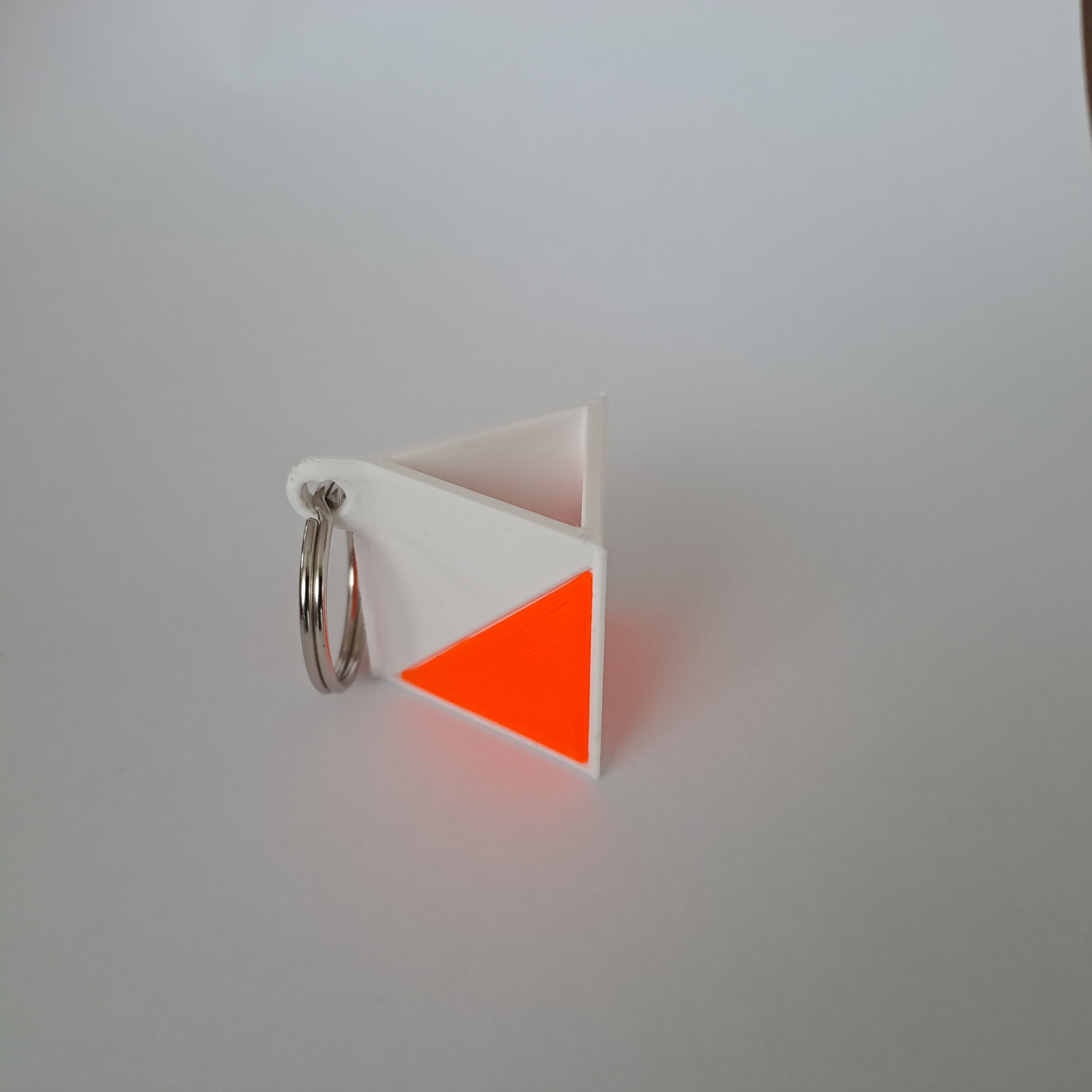 Orienteering Flag keyring