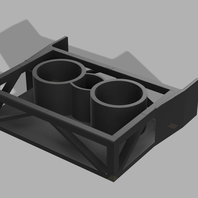 INEOS Grenadier Rear Seat Cupholders by John D | Download free STL ...
