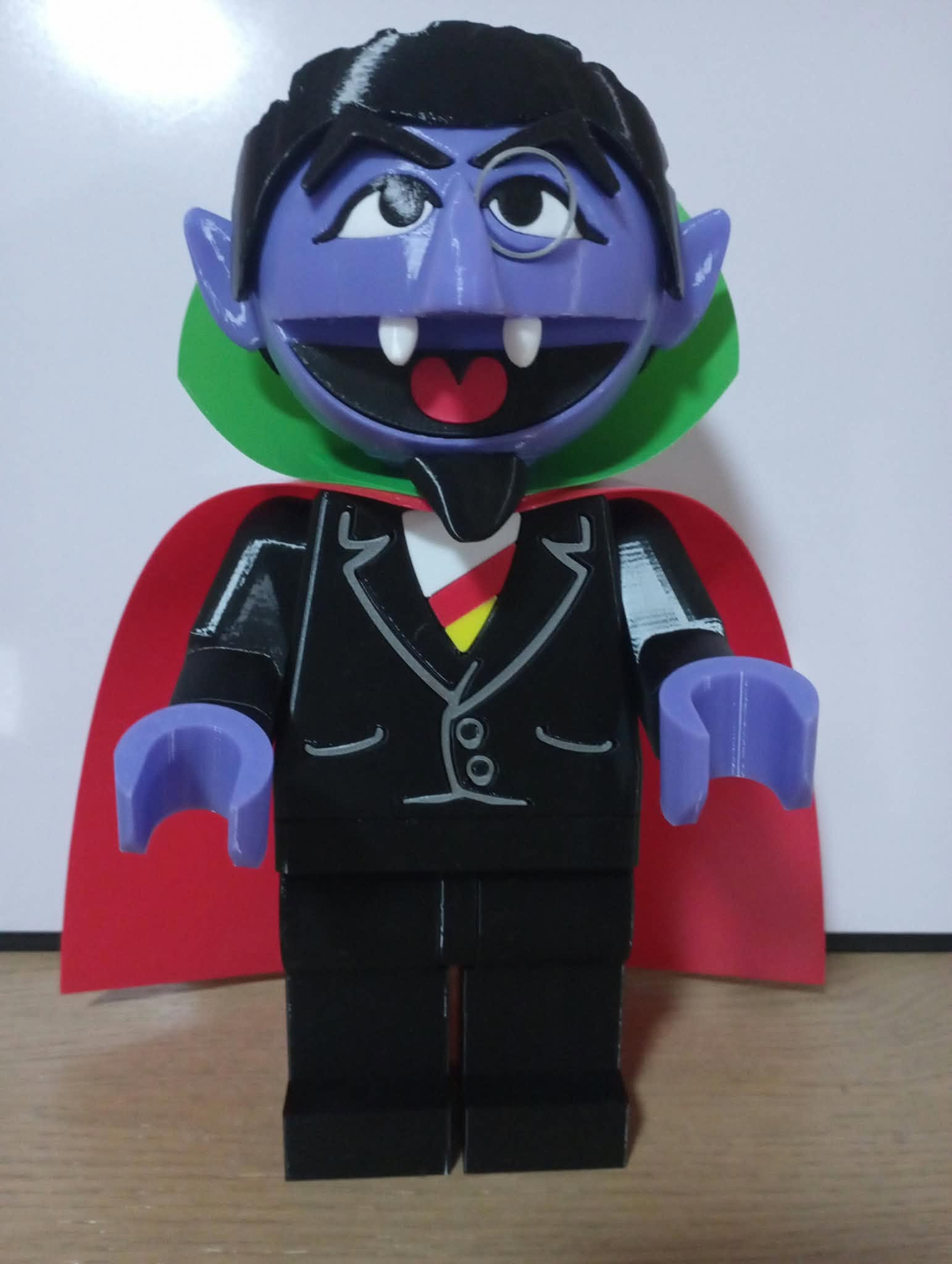 The Count Sesame Street Giant Minifig