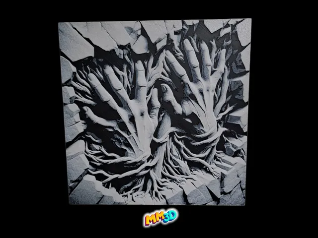 Broken Wall Hands  HueForged