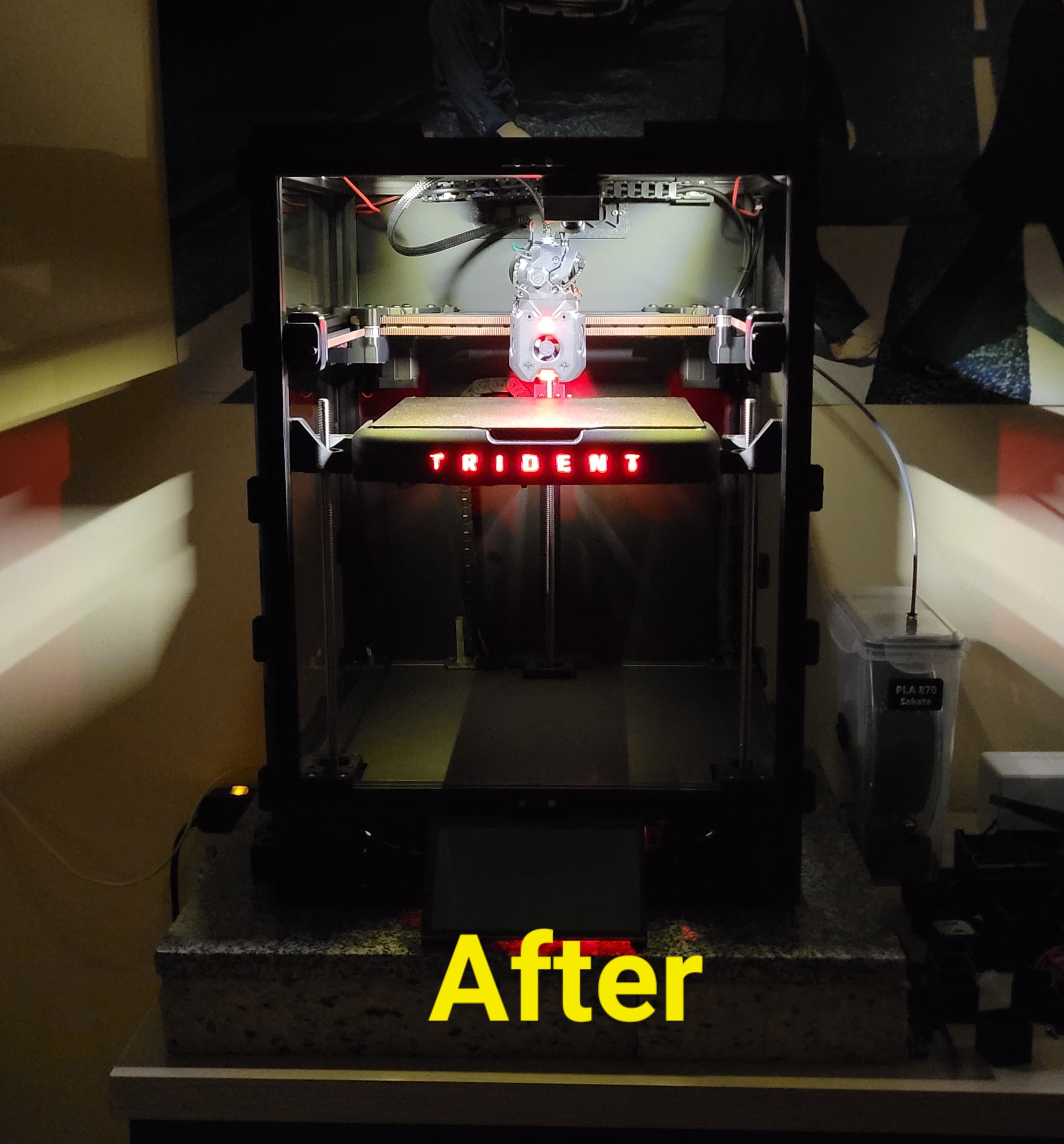 COB Led Strip Mount – Contained Illumination for Voron Trident and 2.4