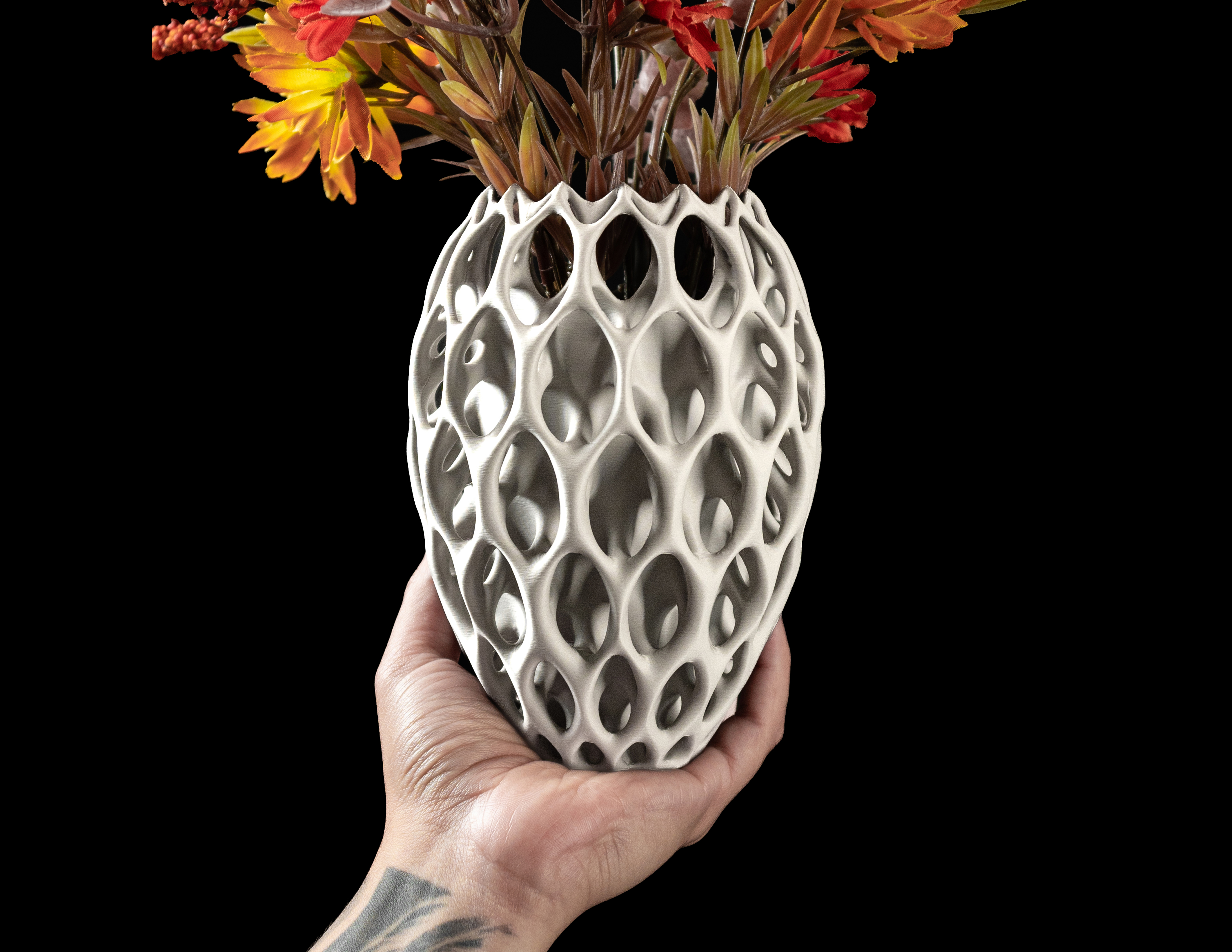 Invader Flower Vase 02 by MODERN MACHINE