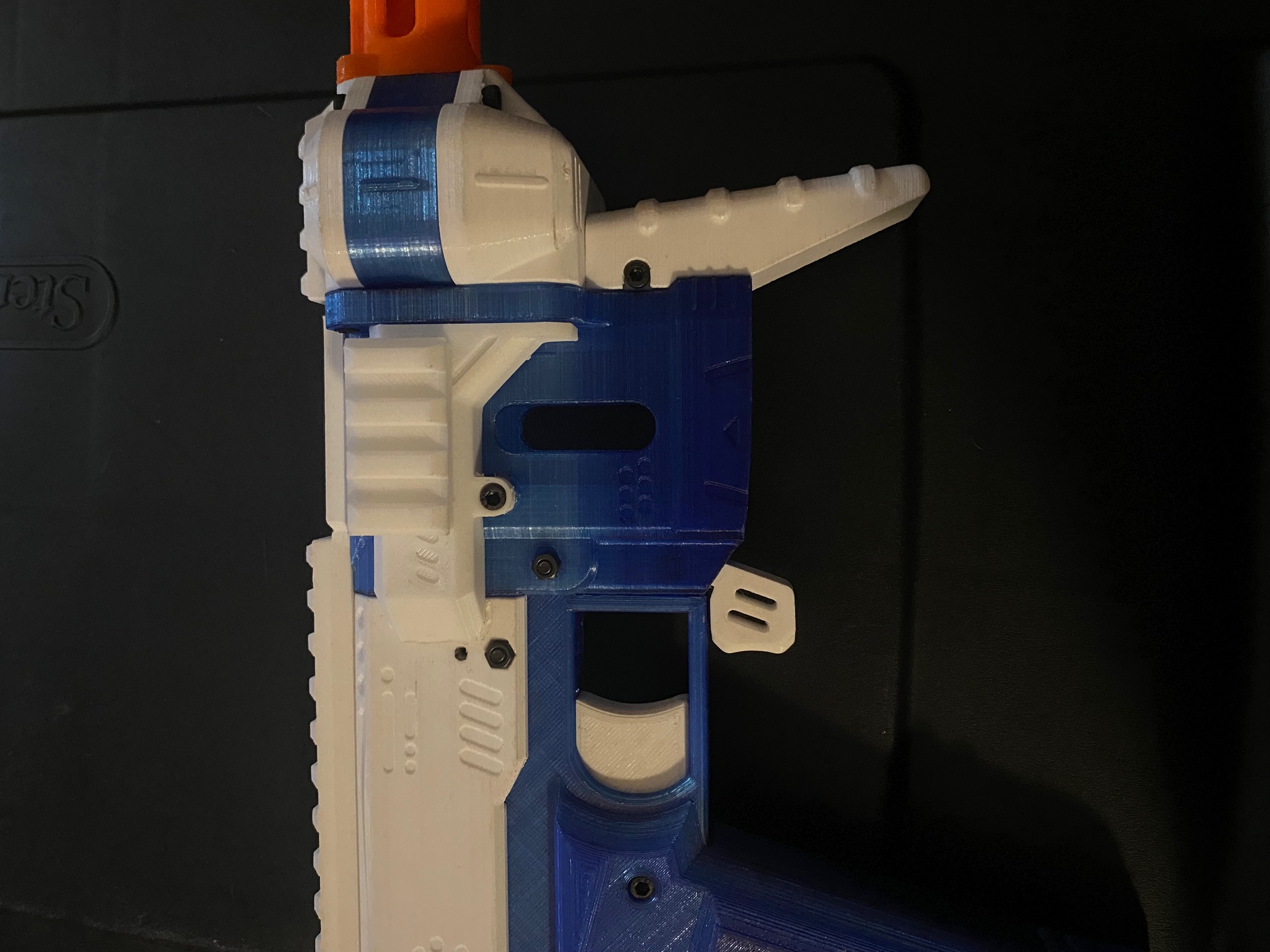 picatinny rail for Gryphon blaster 3D model thumbnail