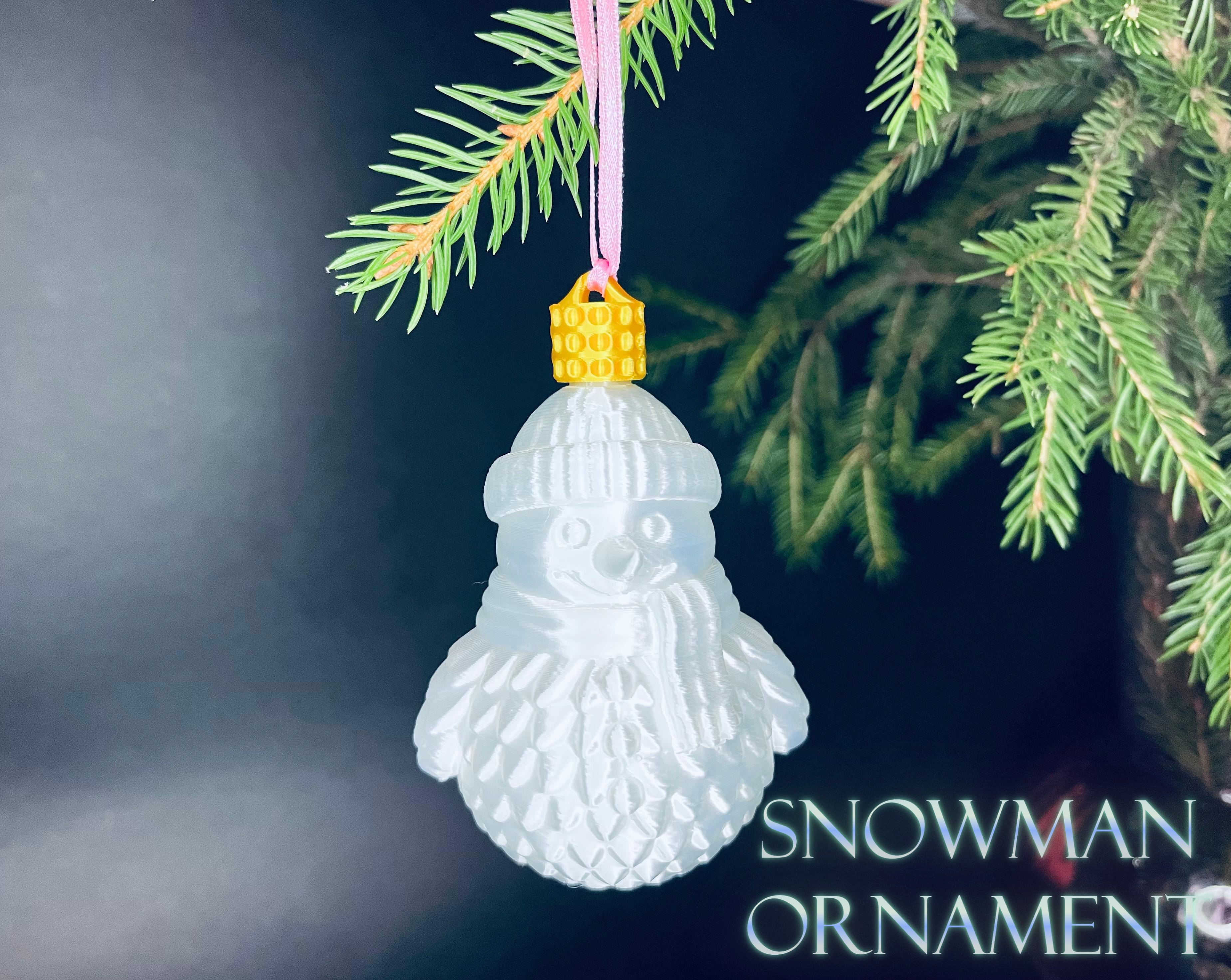 Christmas tree Snowman ornament - collection 2025