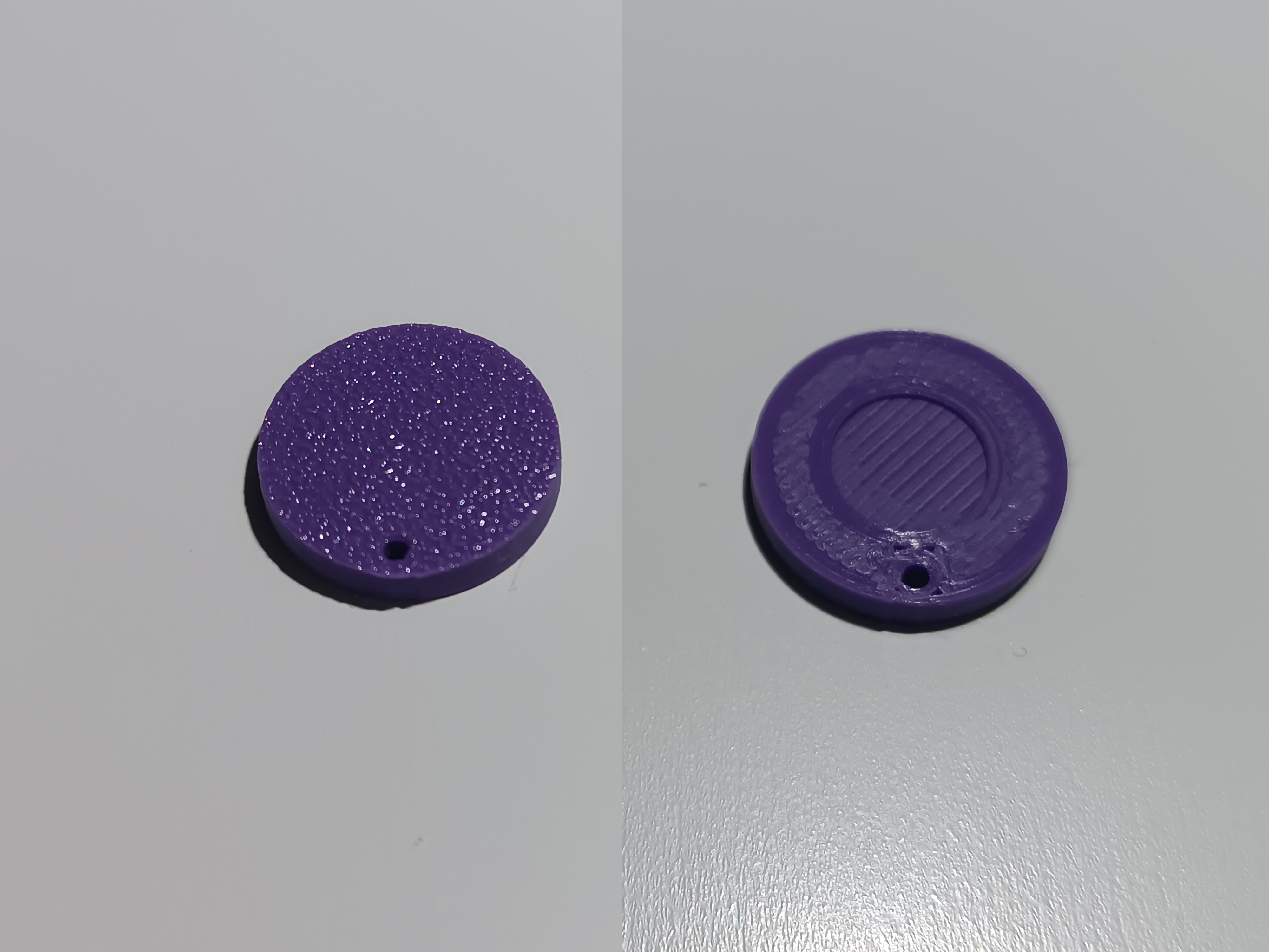 Circle Stud or Hook Earring Base — miniatura 3