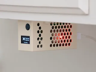 ESP32 Barcode Scanner Case – Under-Cabinet Mount