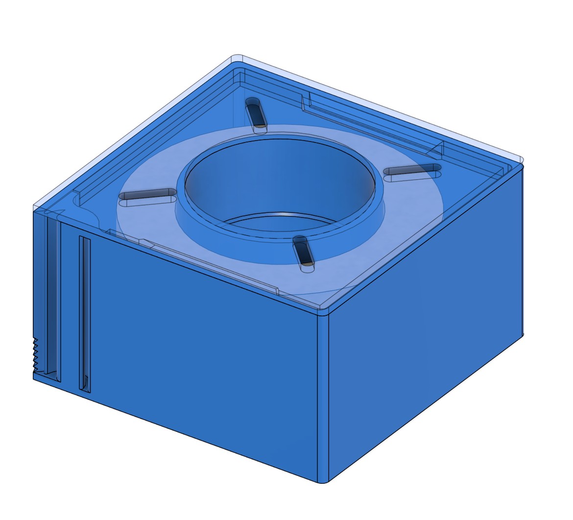 Parametric Interlocking Label Dispenser w/ Tear-Off Edge — thumbnail 2