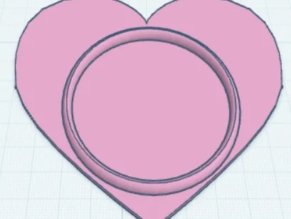 Heart Shaped Coaster