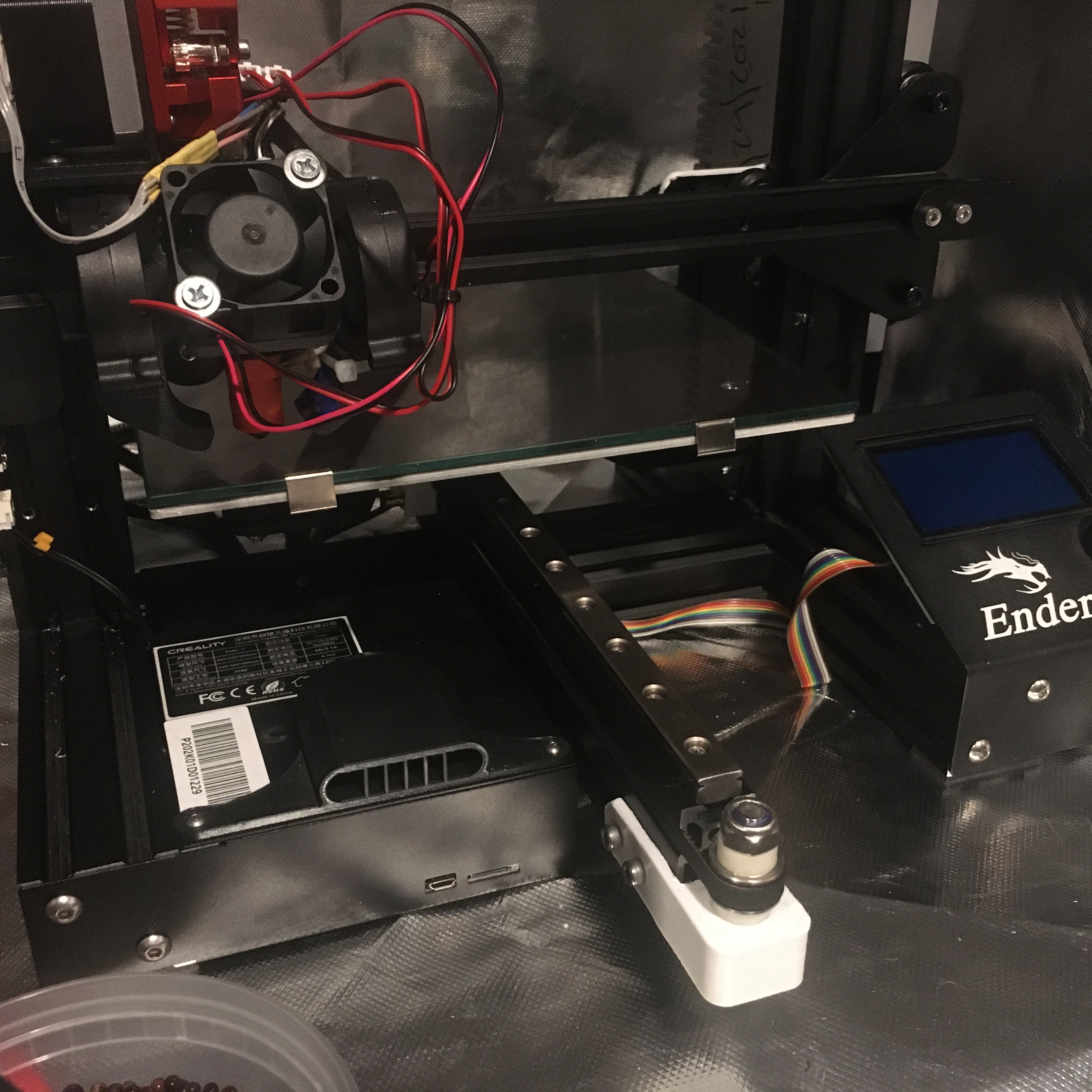 Ender 3 MGN12 Linear Y mod for 4020 rail version 3D model